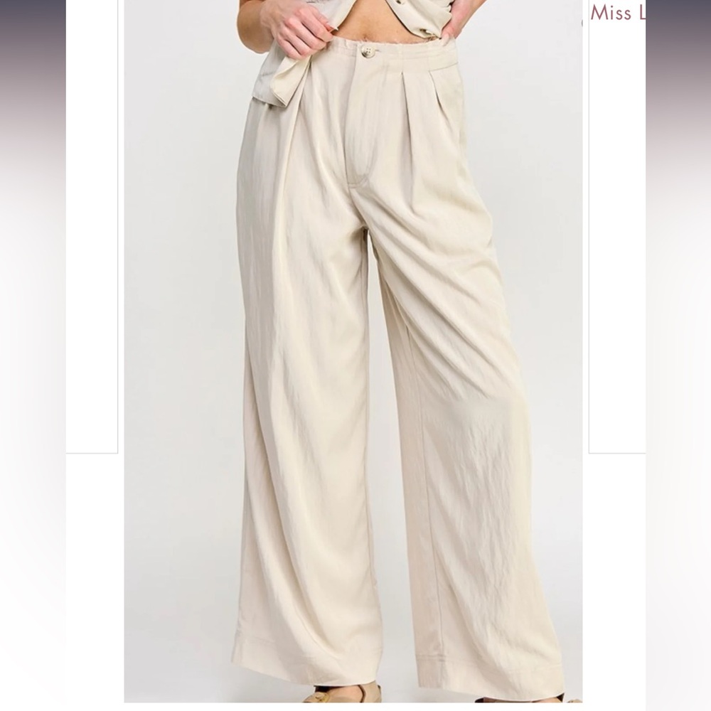 Miss Love Classic Wide Leg Trouser